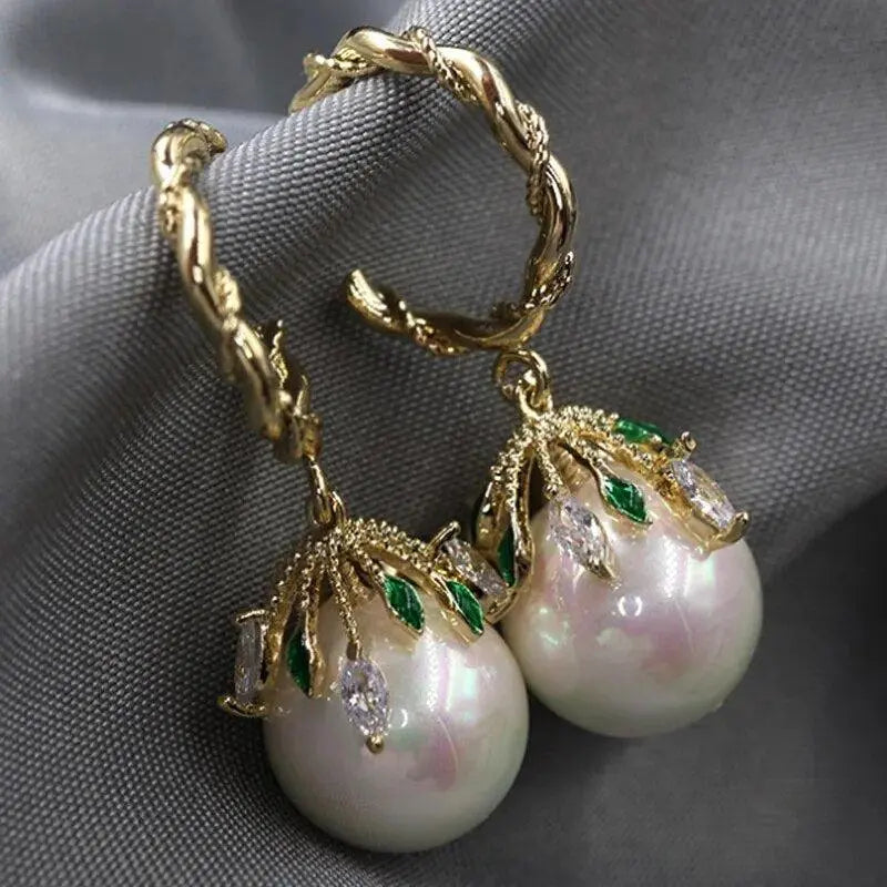 Orecchini Elegante con Perle