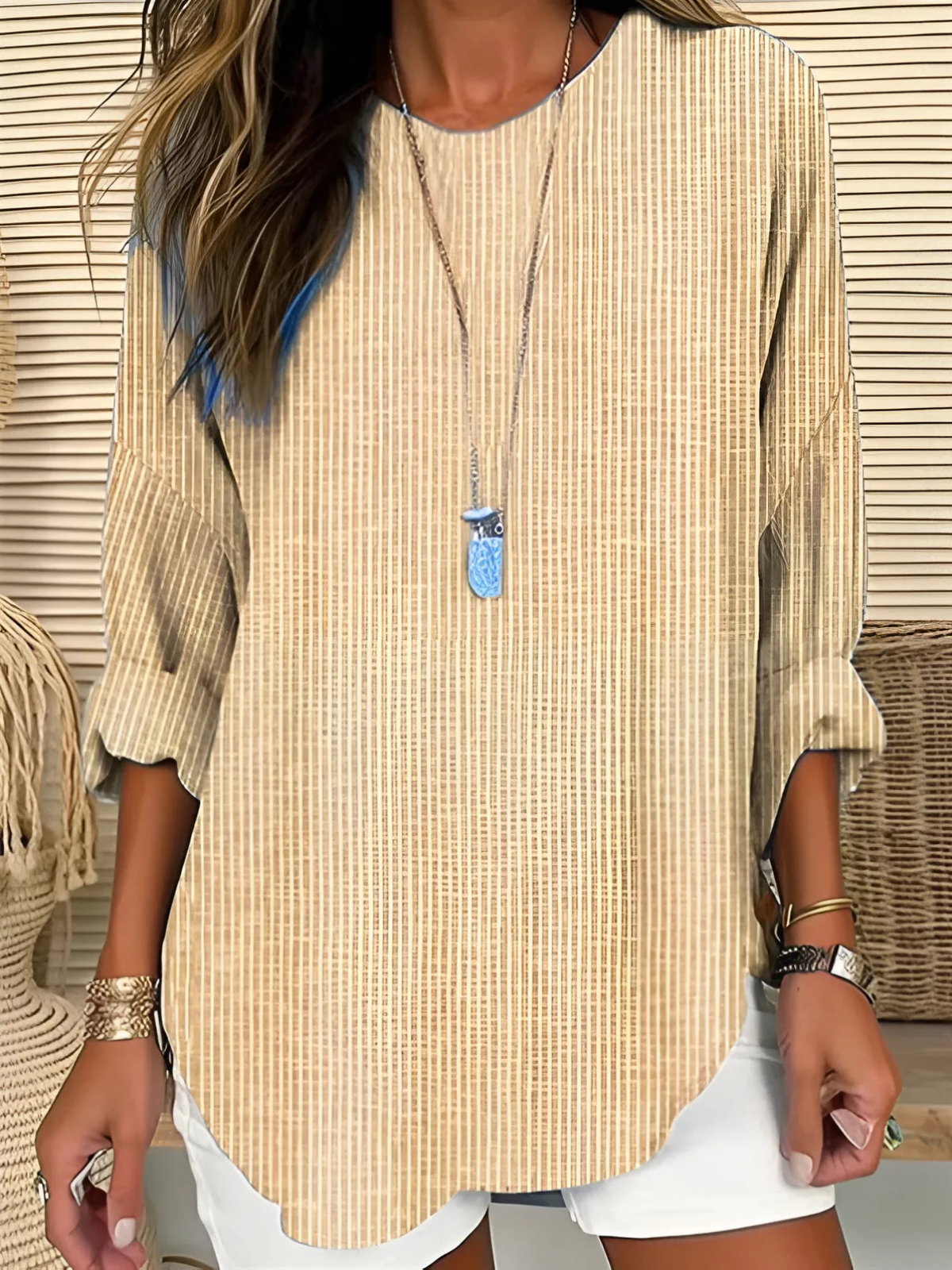Rhea | Blusa a righe di tendenza