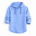 Mountain | Camicia casual in lino con cappuccio
