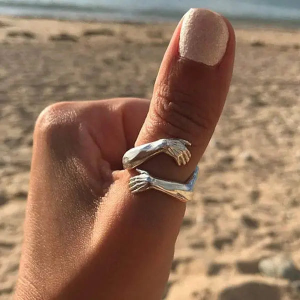Anello Regolabile Argentato