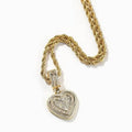Collana con Ciondolo a Cuore Dorata