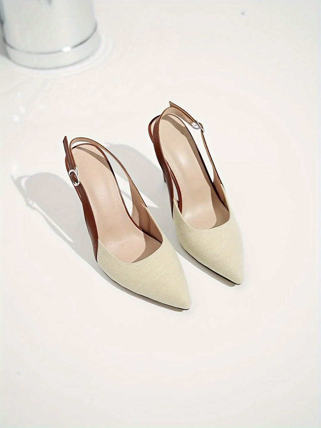 Amélie | Slingback a contrasto
