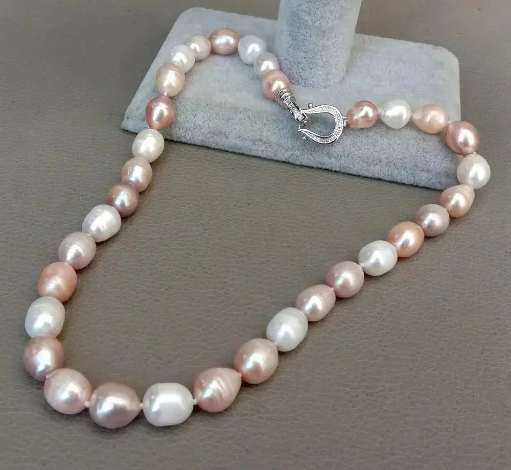 Collana con Perle Multicolore