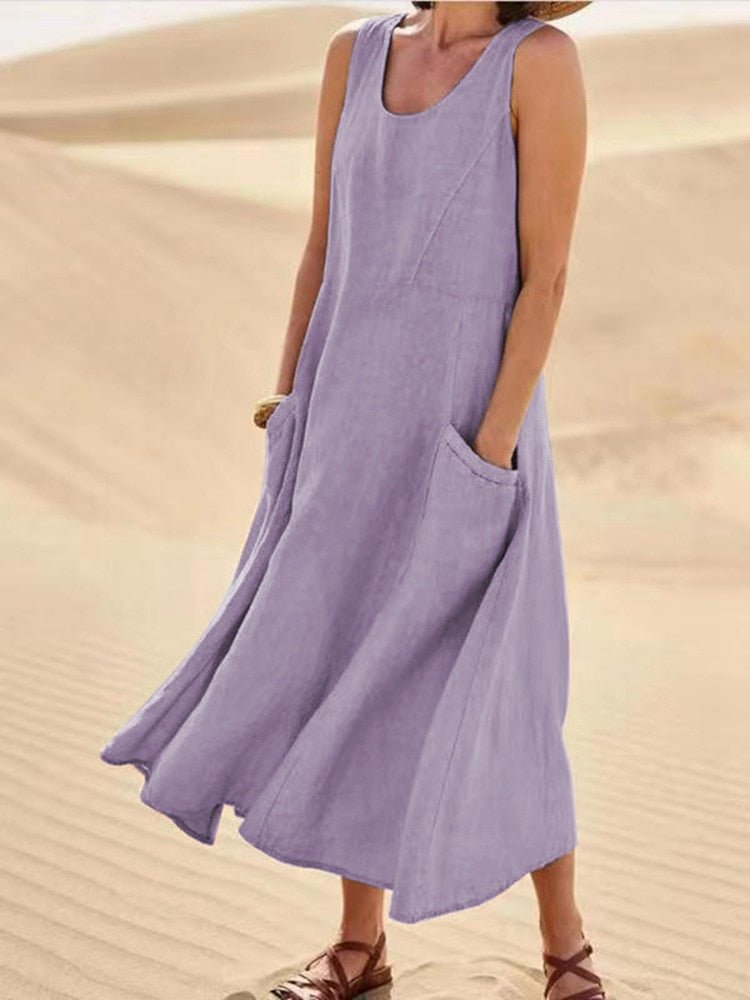 Clarisse | Abito midi leggero
