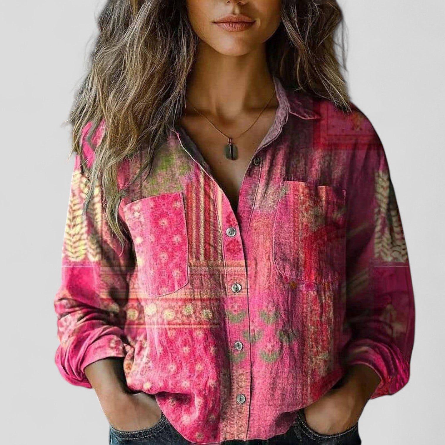 Lorenhilde | Blusa camicia confortevole