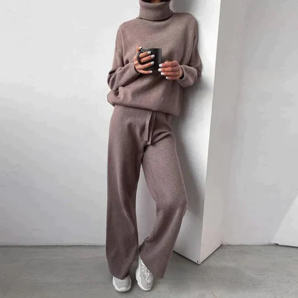Completo elegante effetto cashmere