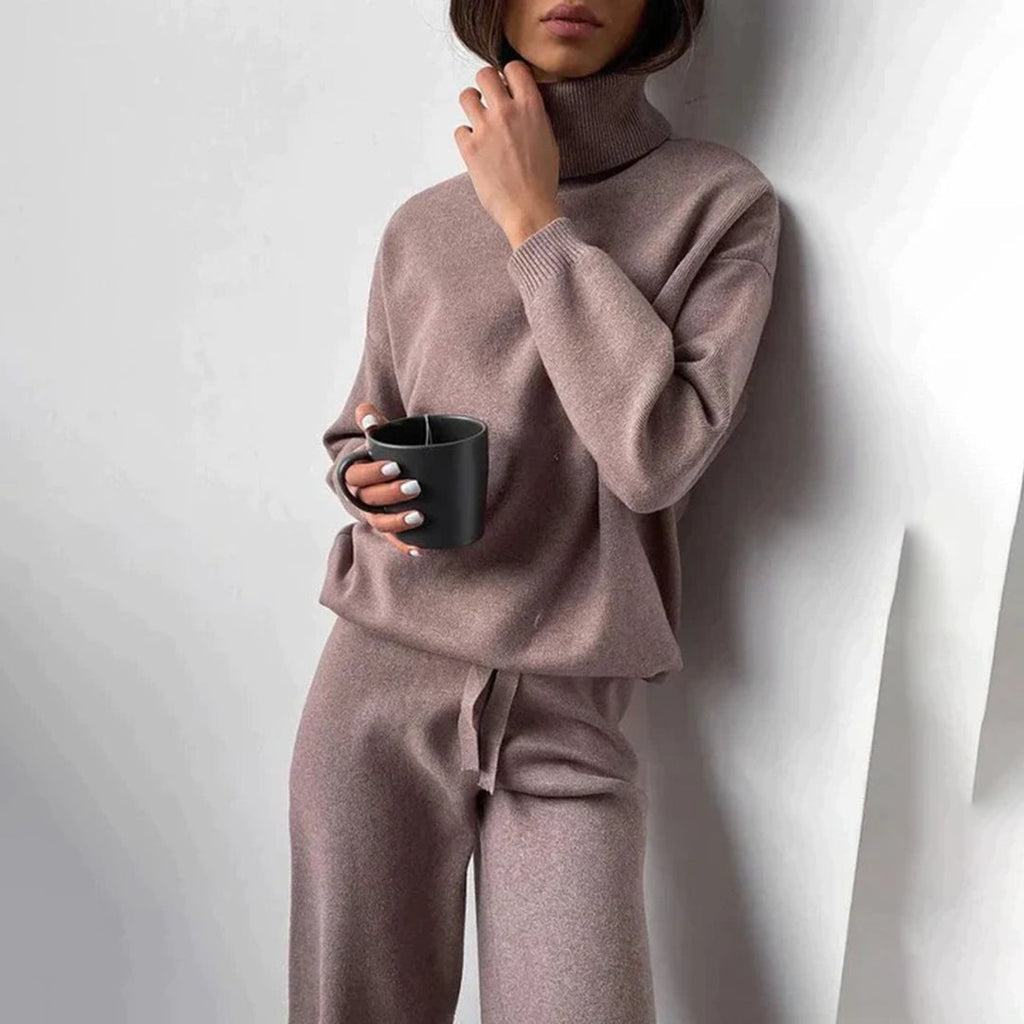 Completo elegante effetto cashmere