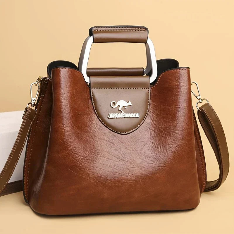 Isabella | Bucket bag chic in pelle
