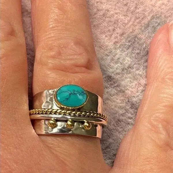 Anello con Pietra Turchese