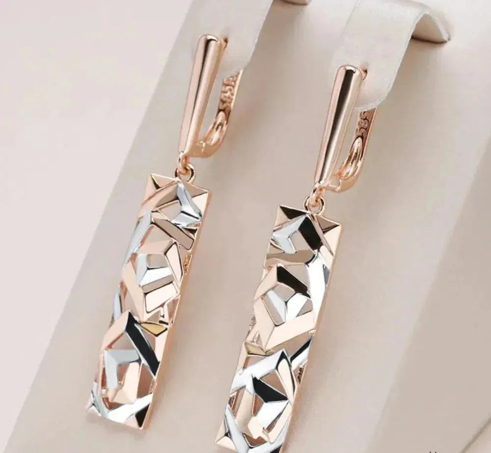 Orecchini Elegante Bicolore