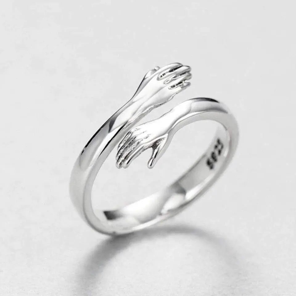 Anello Regolabile Argentato