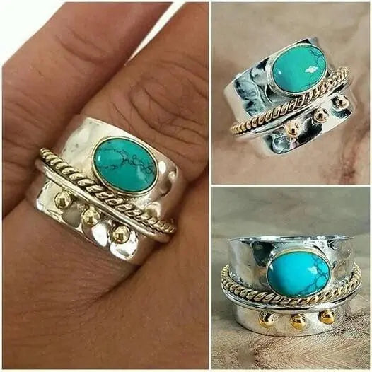 Anello con Pietra Turchese