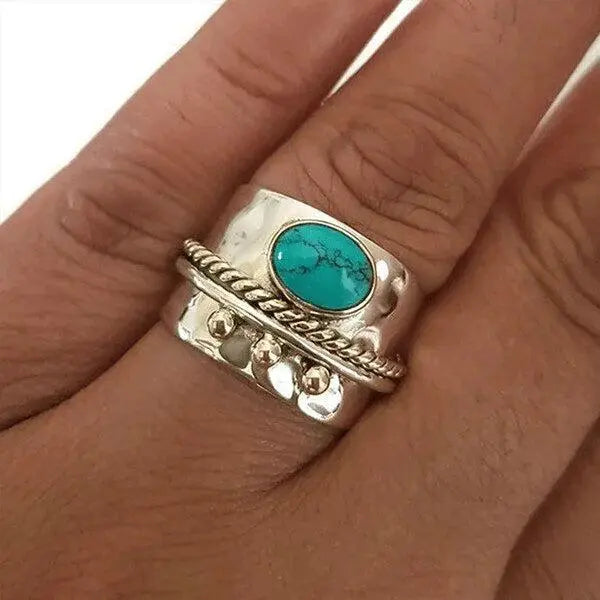 Anello con Pietra Turchese
