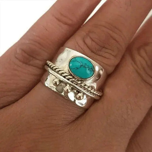 Anello con Pietra Turchese