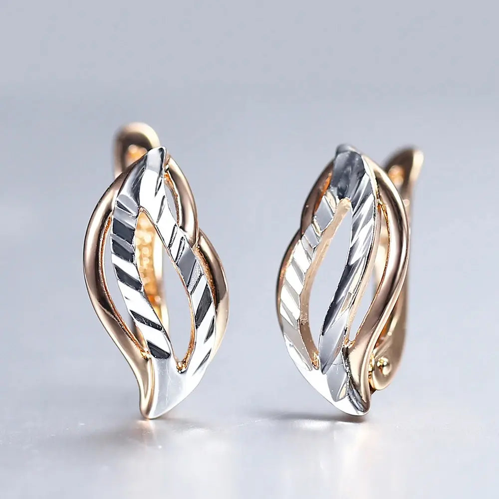 Orecchini Elegante Bicolore