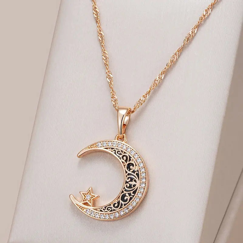 Collana Elegante con Luna
