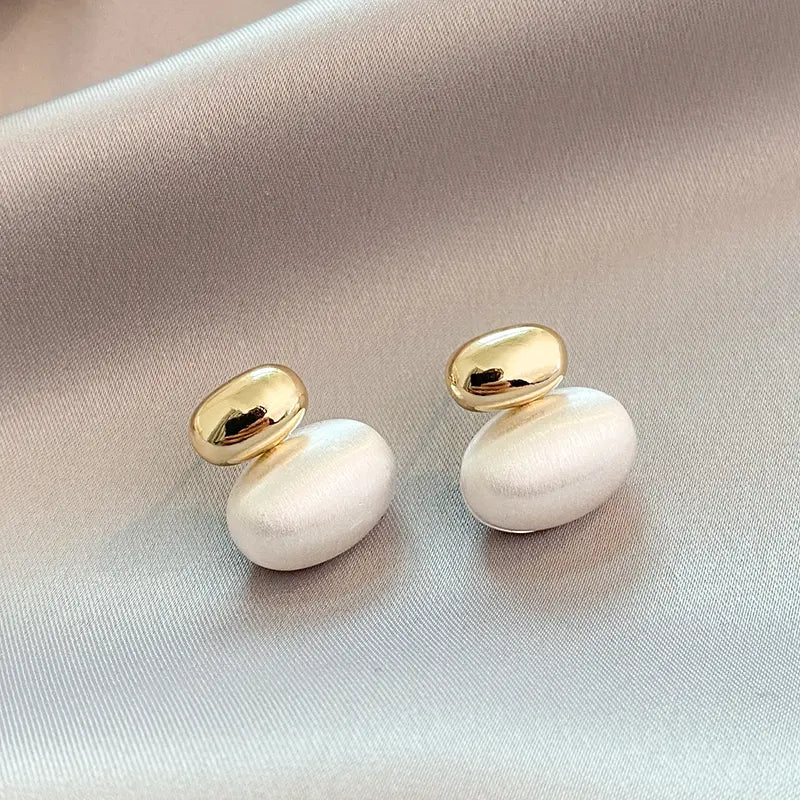 Orecchini con Perle Dorati