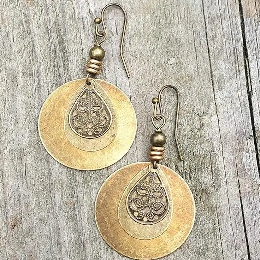 Orecchini Vintage Dorati