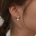 Orecchini con Perle Bicolore