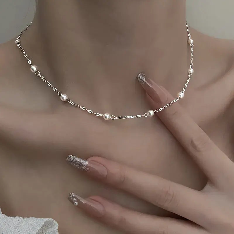 Collana Elegante con Perle