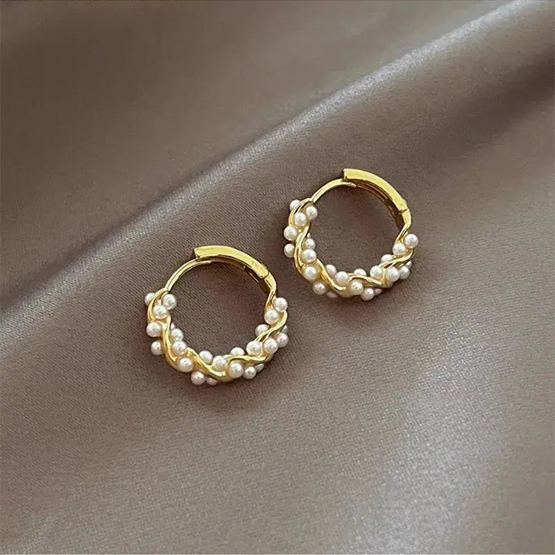 Orecchini Elegante con Perle