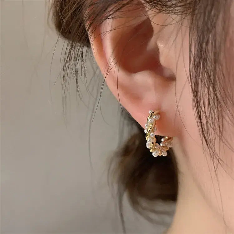 Orecchini Elegante con Perle
