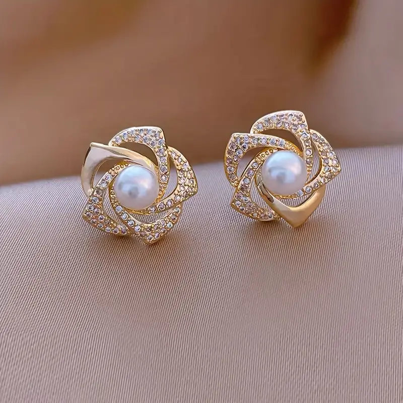 Orecchini Elegante con Perle