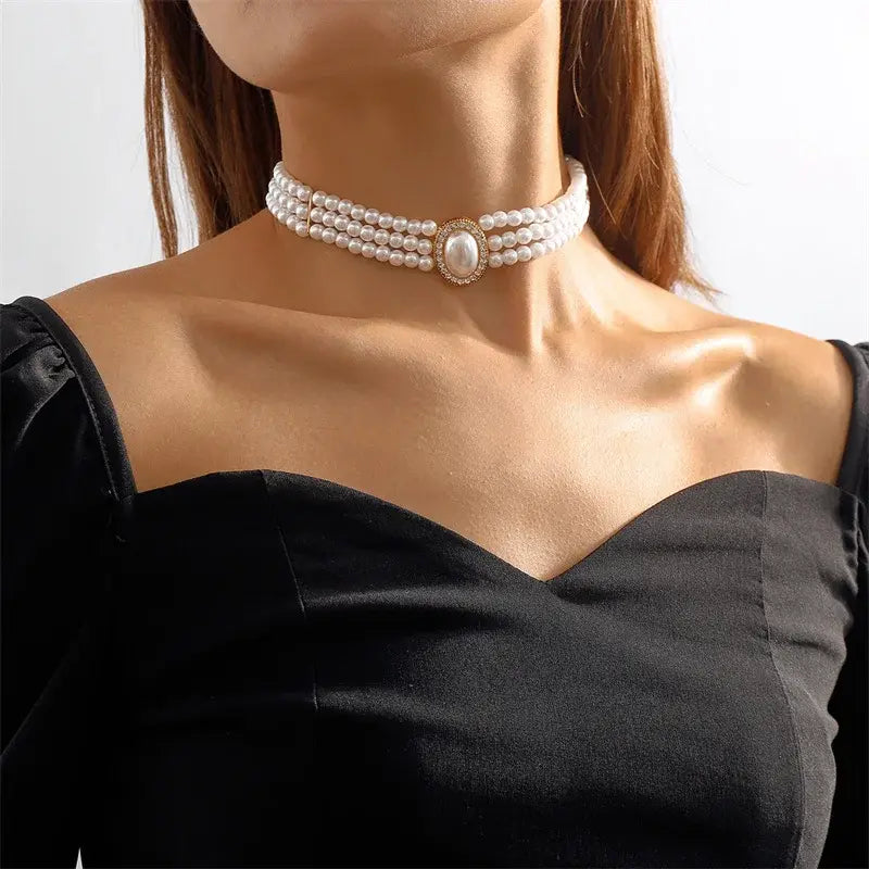 Collana Elegante con Perle