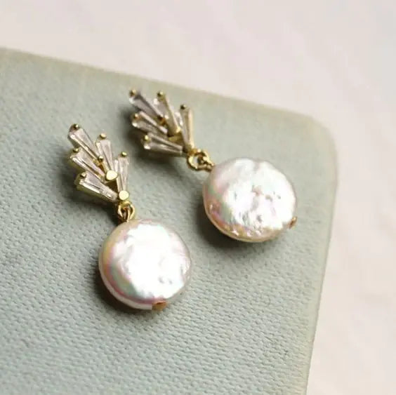 Orecchini Barocco Elegante con Perla Barocca