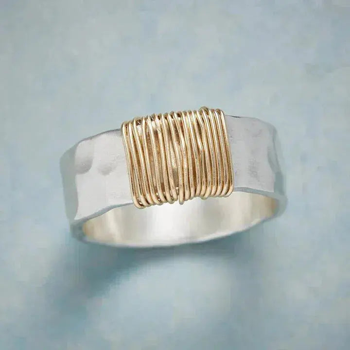 Anello Vintage Argentato