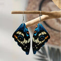 Orecchini Vintage a Farfalla Blu