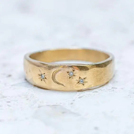 Anello Vintage Dorato