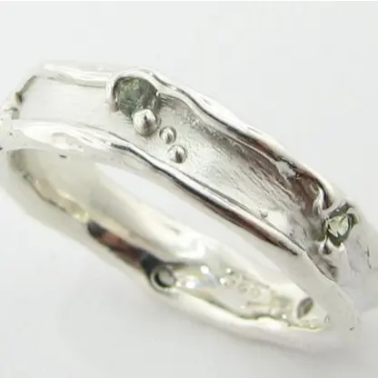 Anello Vintage Argentato
