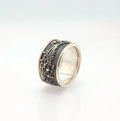 Anello Vintage Argentato