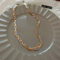 Collana Elegante Bicolore