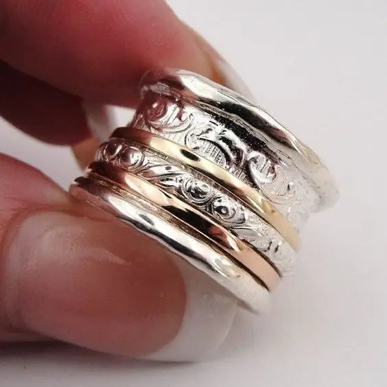 Anello Vintage Bicolore