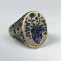 Anello Vintage Floreale Dorato