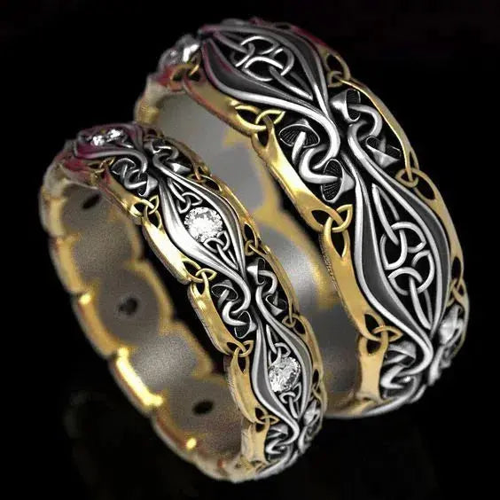 Anello Vintage Bicolore