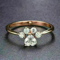 Anello Vintage con Zirconia
