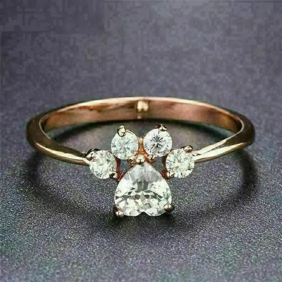 Anello Vintage con Zirconia