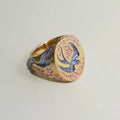 Anello Vintage con Colibrì Dorato