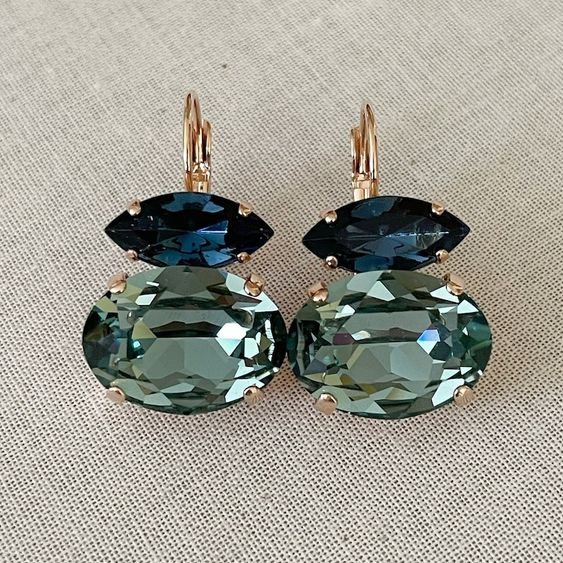 Orecchini Vintage Blu