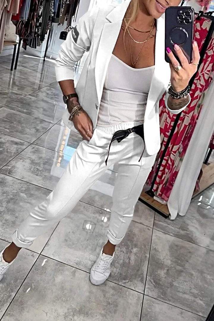 Fenna | Completo due pezzi donna tinta unita