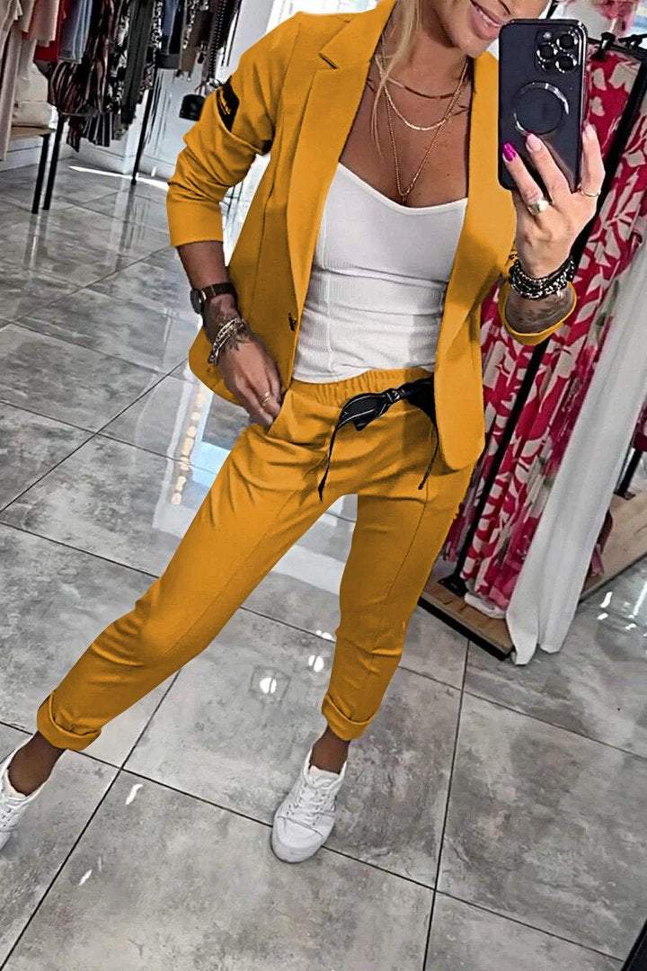 Fenna | Completo due pezzi donna tinta unita
