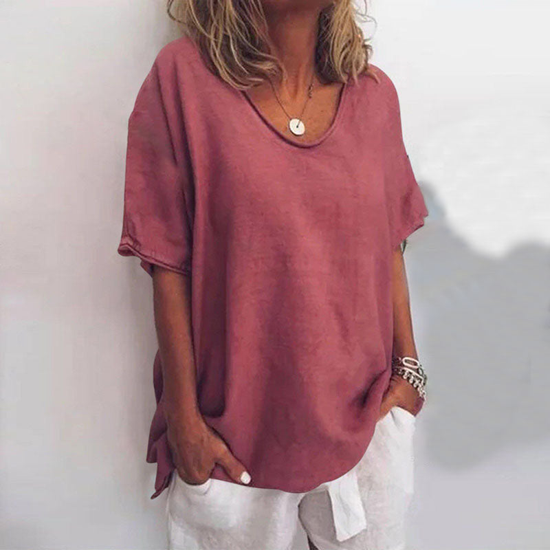 CALLIE | Top comodo dalla vestibilita morbida