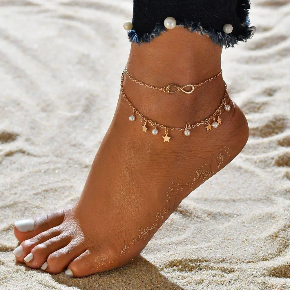 Bracciale con Perline e Perle