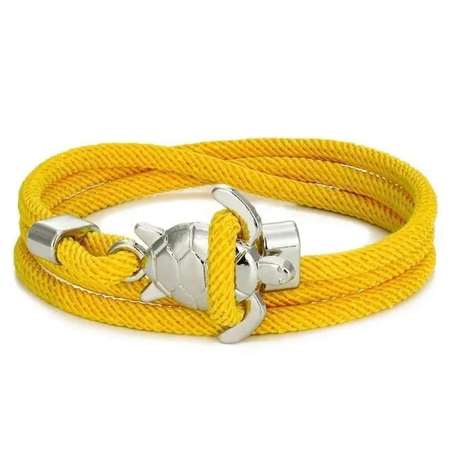 Bracciale Artigianale con Tartaruga Marina Ispirato al Mare