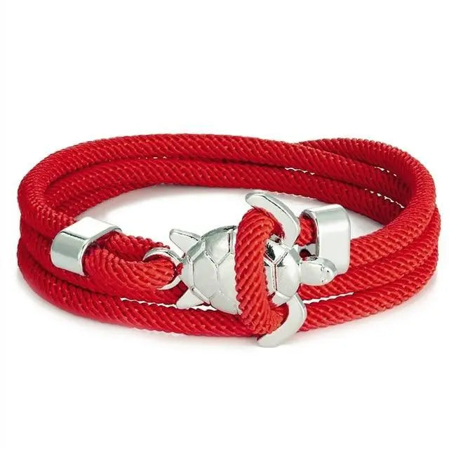 Bracciale Artigianale con Tartaruga Marina Ispirato al Mare