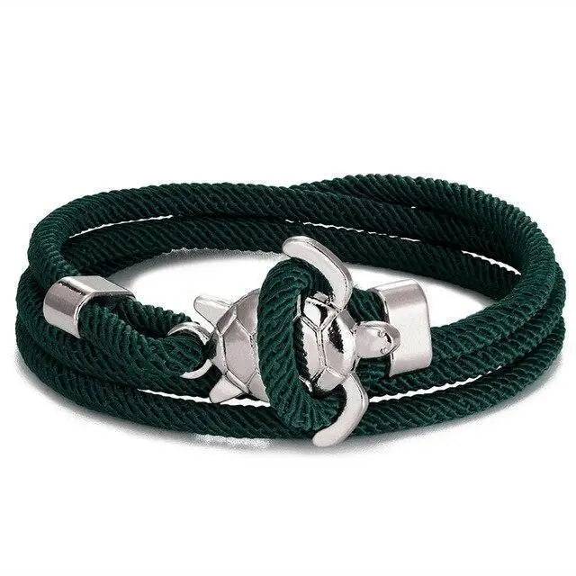 Bracciale Artigianale con Tartaruga Marina Ispirato al Mare