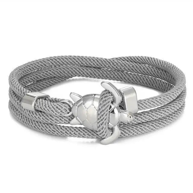 Bracciale Artigianale con Tartaruga Marina Ispirato al Mare